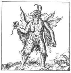 Główni aktorzy w średniowiecznych misteriach: Szatan